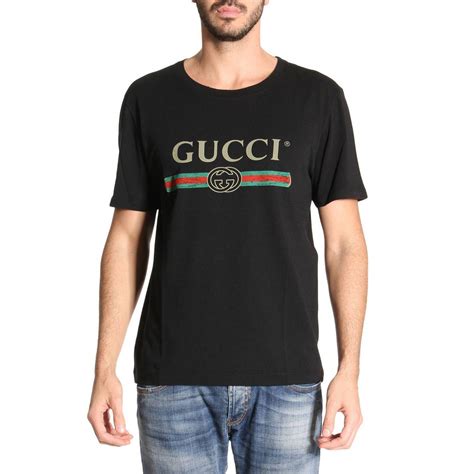 black gucci t shirt men.